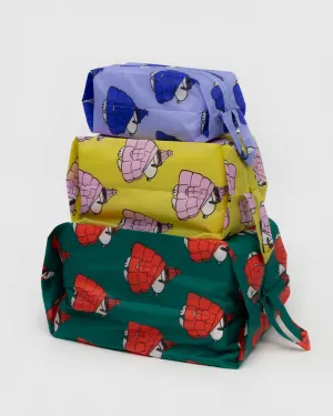 3D Zip Set - Puffer Snoopy