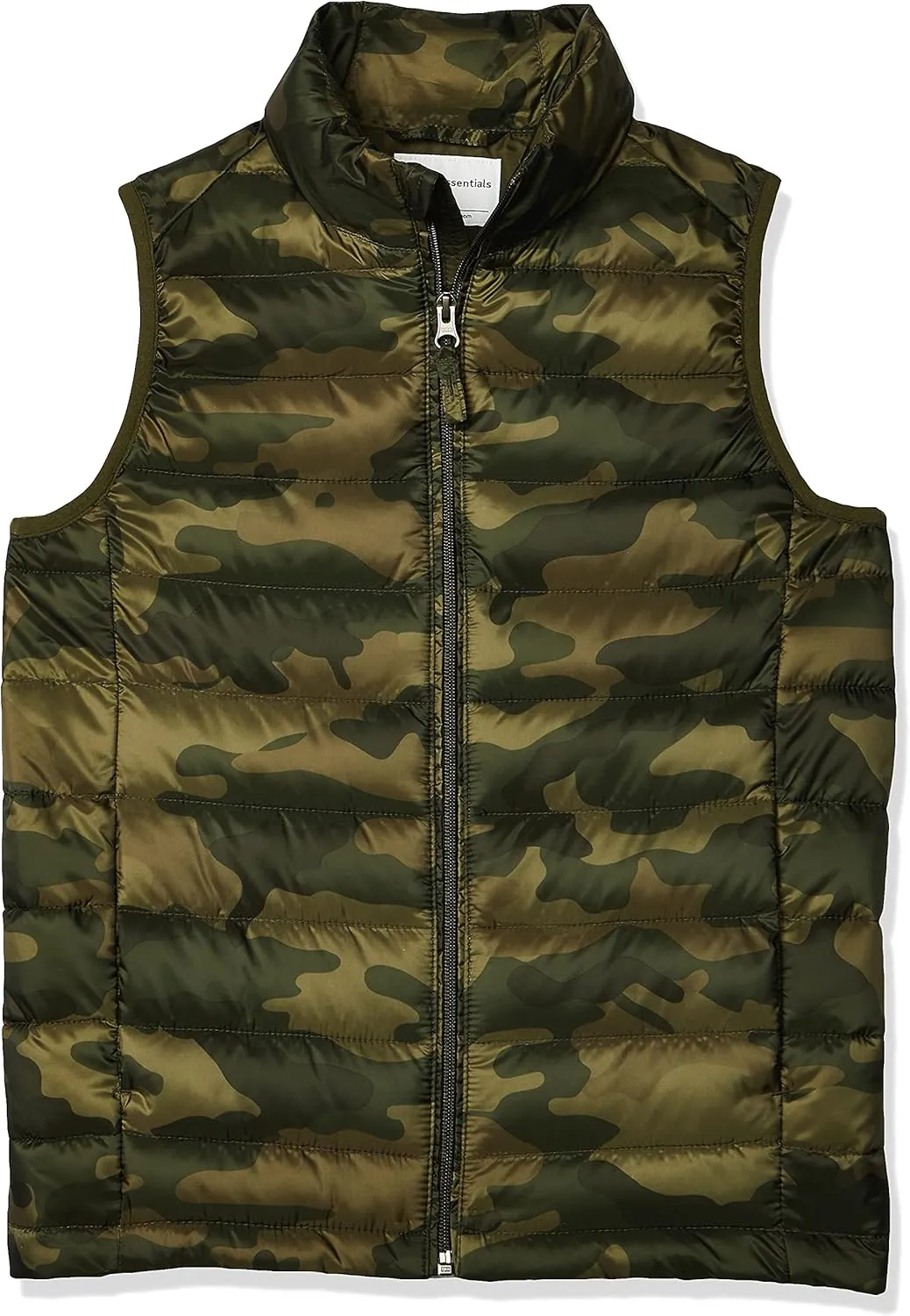 Amazon Essentials Boys and Toddlers' Lightweight Water-Resistant Packable Hooded Puffer Vest