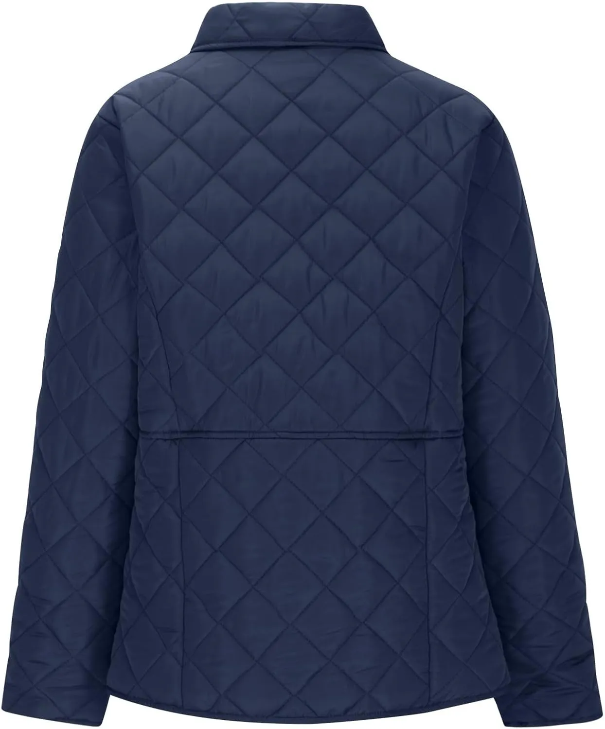 Ceboyel Women'S Quilted Barn Jackets 2024 Trendy Puffy Coats Quilted Bomber Jacket Lightweight Warm Winter Outerwear Clothing
