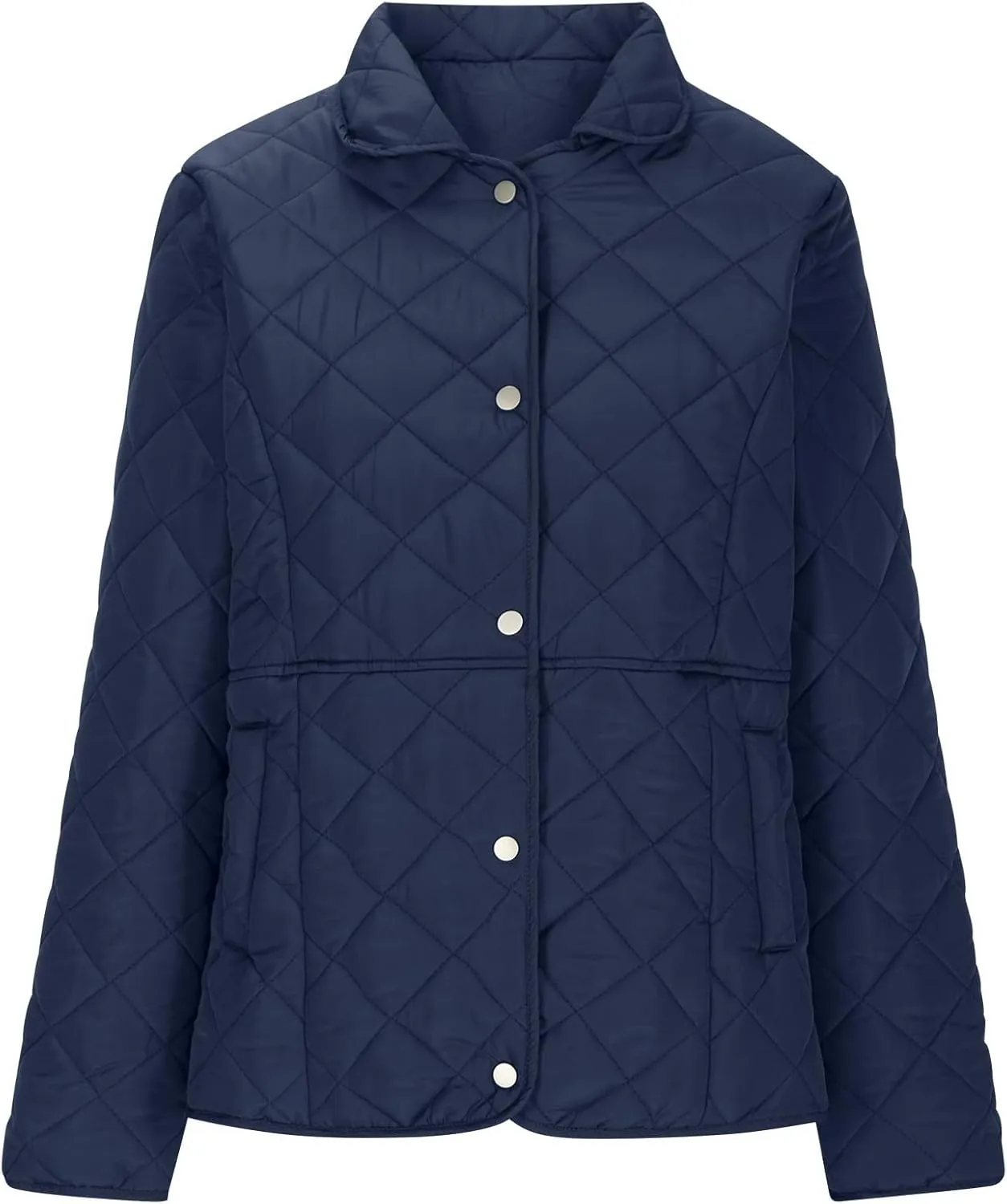 Ceboyel Women'S Quilted Barn Jackets 2024 Trendy Puffy Coats Quilted Bomber Jacket Lightweight Warm Winter Outerwear Clothing