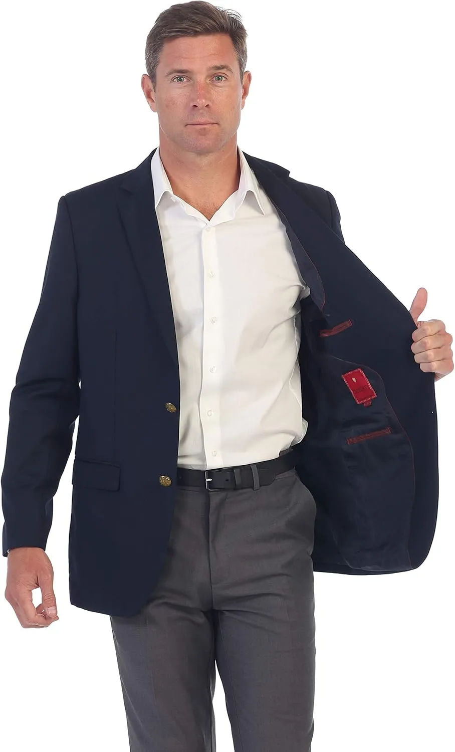 Gioberti Mens Formal Blazer Jacket