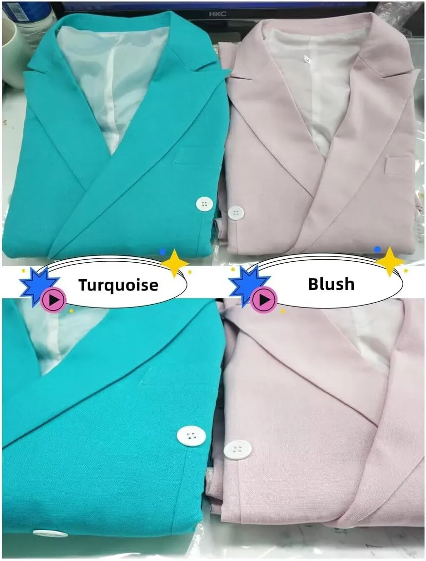 Mens Double Breasted Linen Suit Set with Shorts 2 Piece Suits for Men Beach Wedding JXZ014