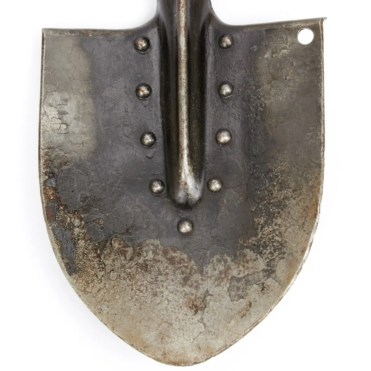 Original WWII Soviet Russian Infantry Shovel - WW2 Dated
