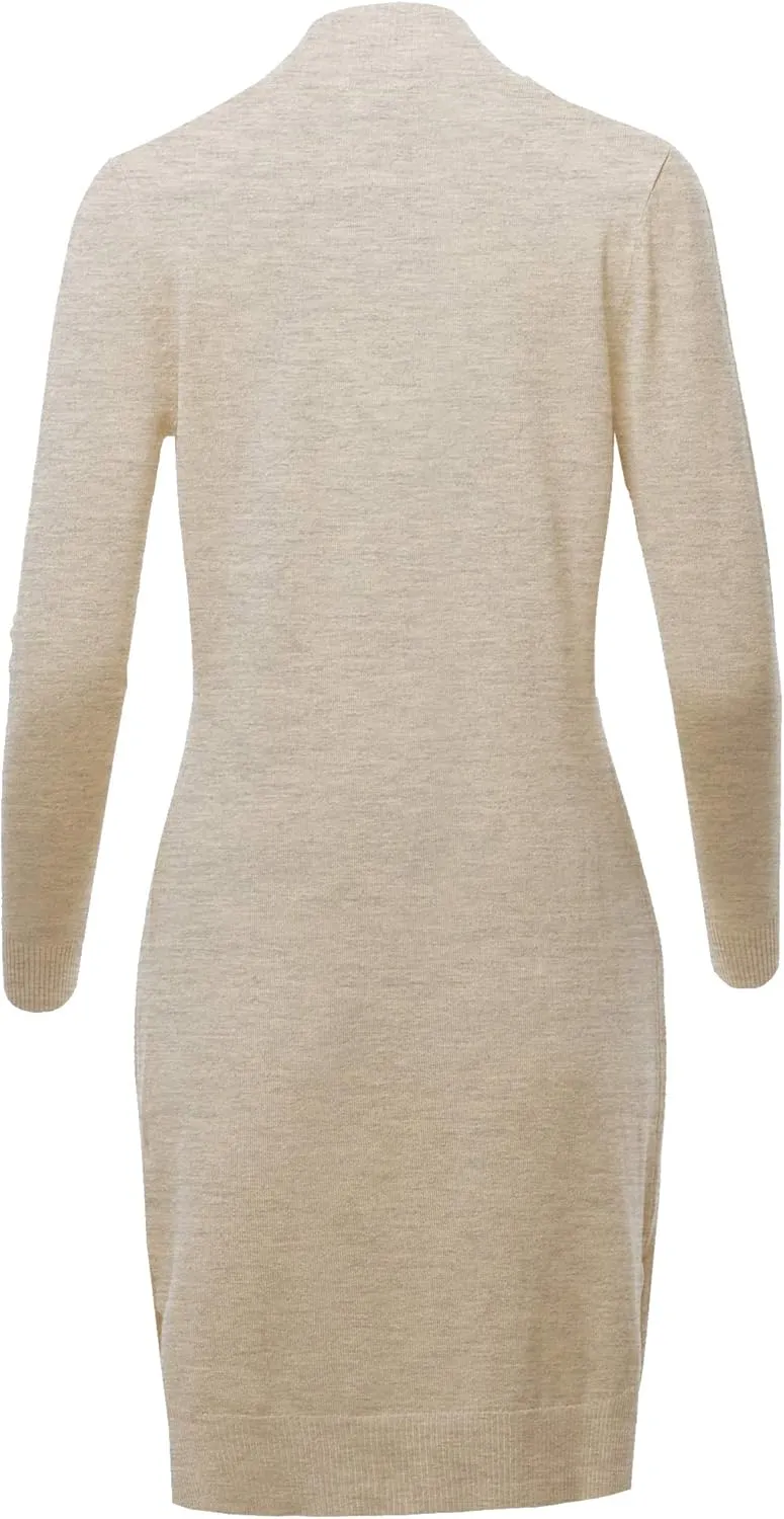 STARJJ Womens Soft Stetchy Knit Longline Open Front Sweater Cardigan with Pockets (S-3X)