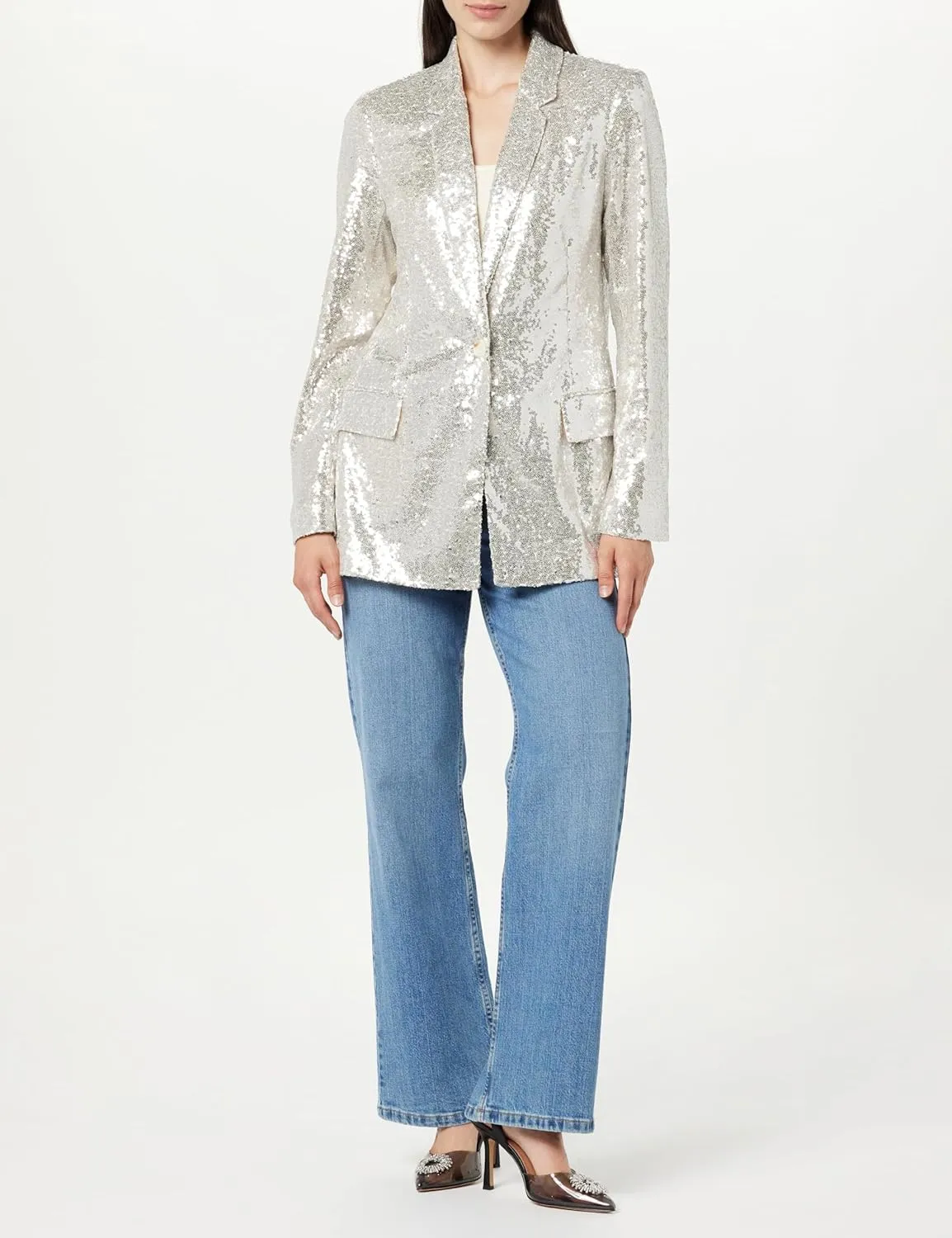 The Drop Women's Blake Long Blazer