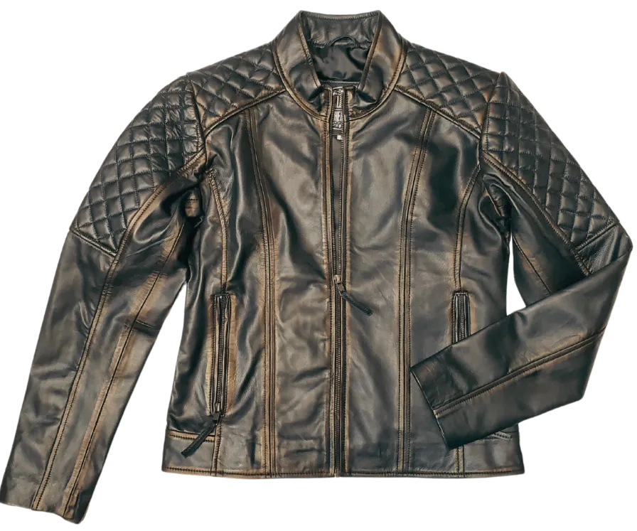 The "Benatar" Ladies Leather Jacket
