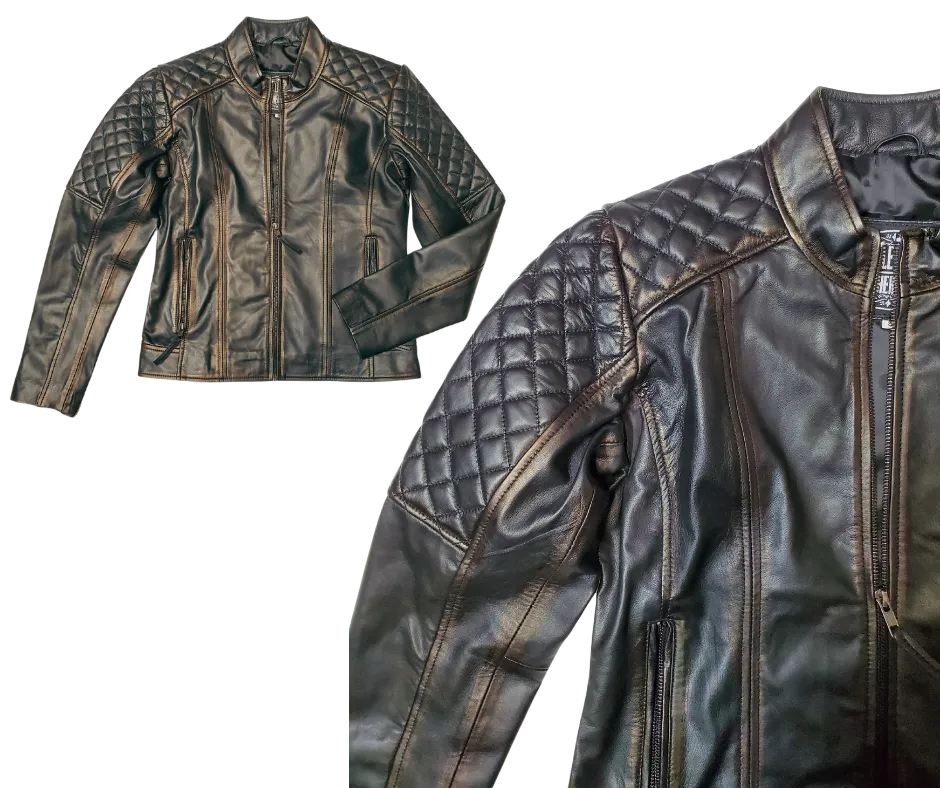 The "Benatar" Ladies Leather Jacket