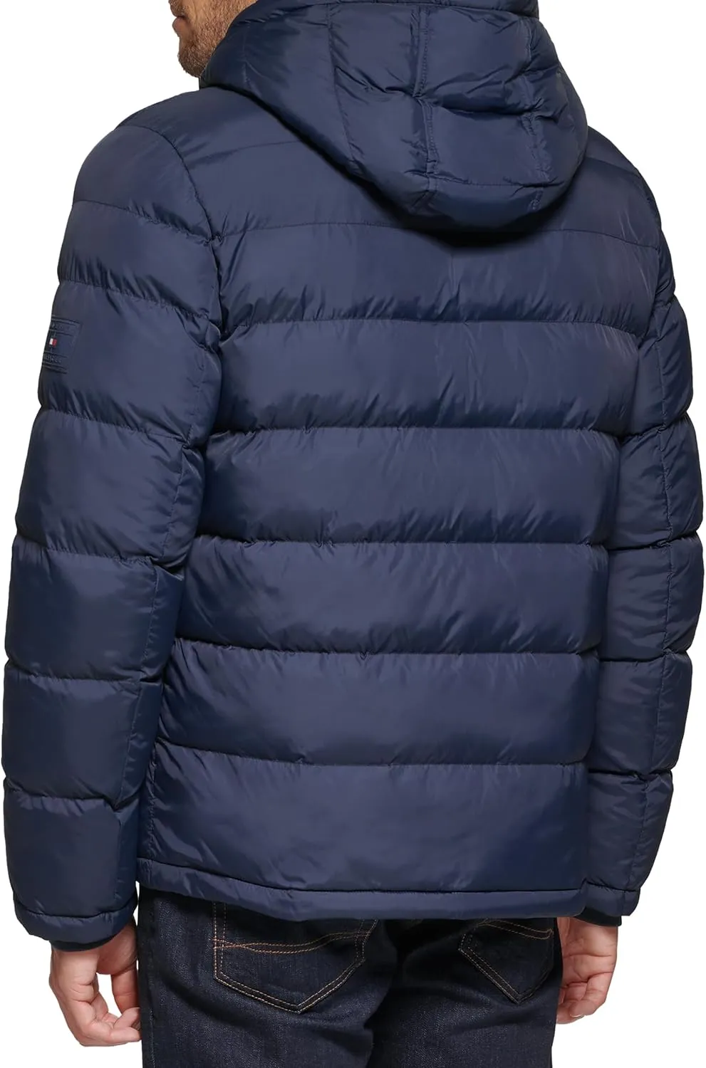 Tommy Hilfiger Men's Hooded Puffer Jacket (Standard and Big & Tall)