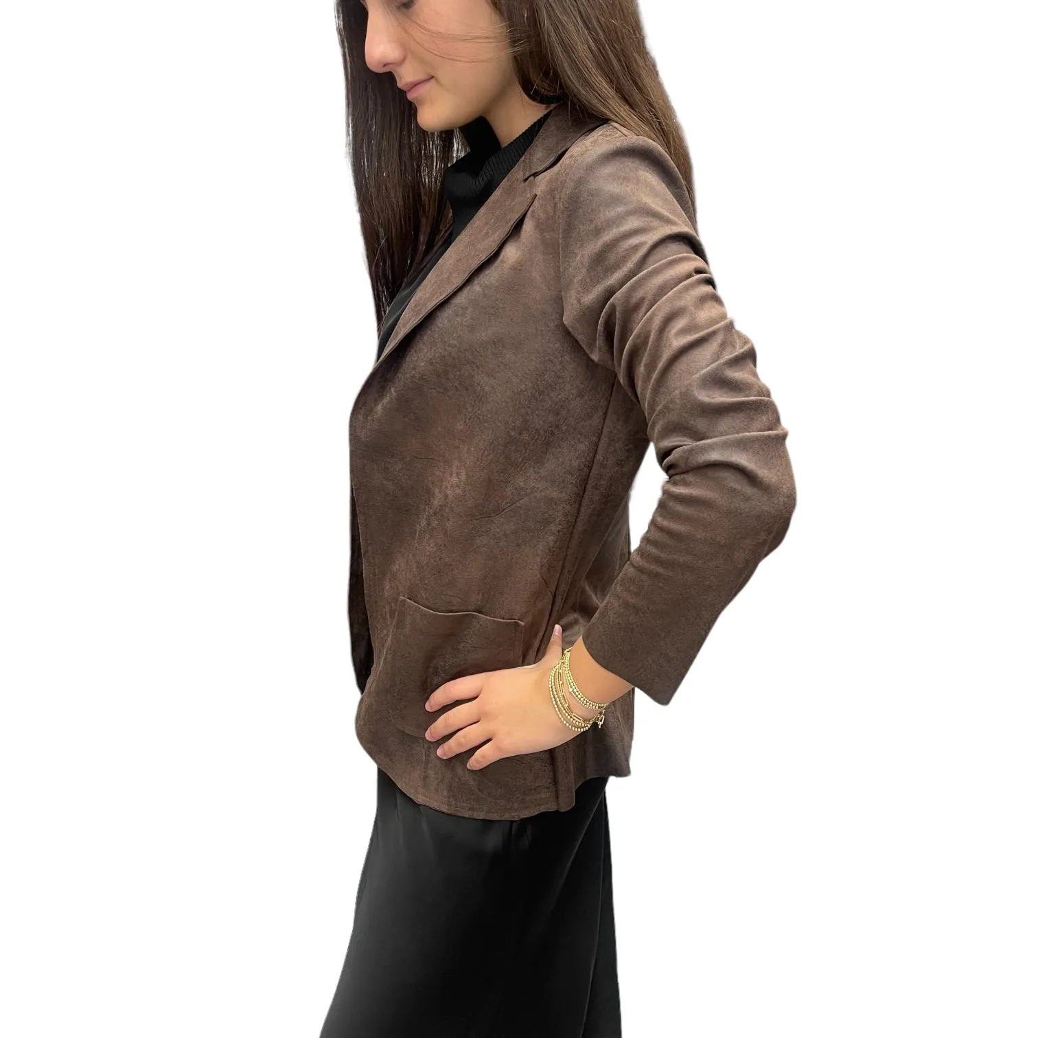 Vintage Faux Leather Jacket